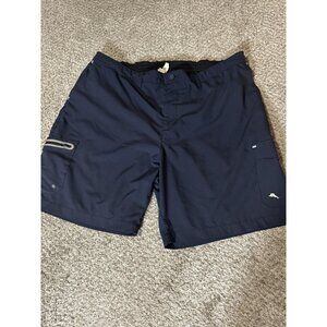 Tommy Bahama Swim Trunks Mens Big 2X Blue Island Active Board Shorts Quick Dry